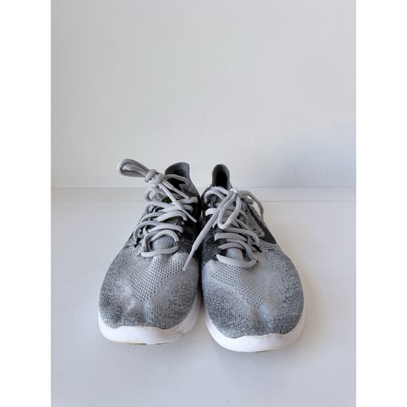 Nike Free RN Flyknit 2018 Womens Size 8 Shoes Oreo Black White Running Sneaker - Picture 3 of 7